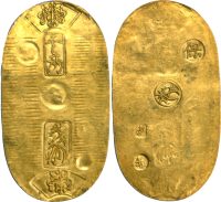 Japan, Tenpo (1837-1858), gold Koban