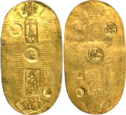 Japan, Tenpo (1837-1858), gold Koban