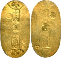 Japan, Tenpo (1837-1858), gold Koban