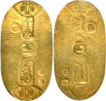 Japan, Tenpo (1837-1858), gold Koban