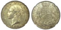 Victoria, Silver Halfcrown, 1844