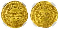 Fatimid, al-Zahir (AH 411-427 / 1021-1036 AD), gold Dinar - MS 62