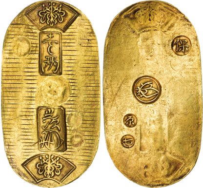 Japan, Tenpo (1837-1858), gold Koban