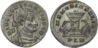 Divus Constantius I, Bronze Follis