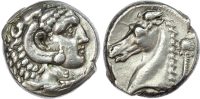 Siculo-Punic, Entella, Silver Tetradrachm