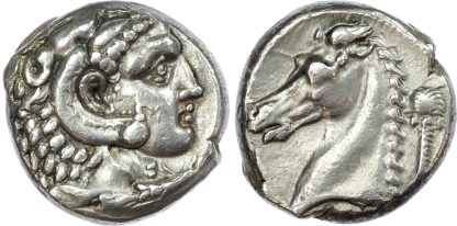 Siculo-Punic, Entella, Silver Tetradrachm