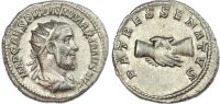 Pupienus, Silver Antoninianus