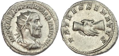 Pupienus, Silver Antoninianus