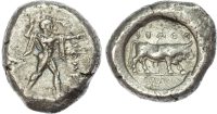 Lucania, Poseidonia, Silver Nomos