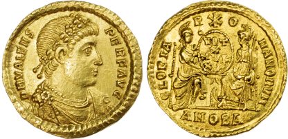 Valens, Gold Solidus