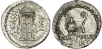 Cassius, Assassin of Caesar, Silver Denarius