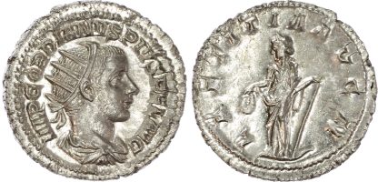 Gordian III Silver Antoninianus
