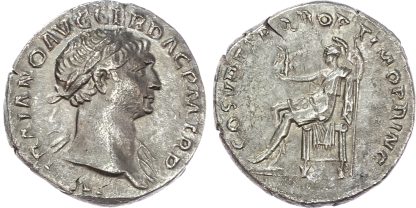 Trajan Silver Denarius