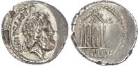 Roman Republic, Petillius Capitolinus Silver Denarius