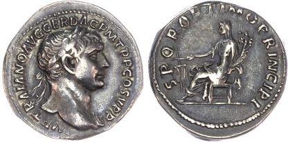 Trajan Silver Denarius