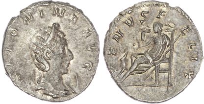 Salonina (wife of Gallienus), Silver Antoninianus