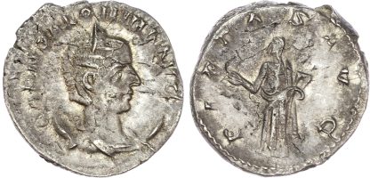 Salonina (wife of Gallienus), Silver Antoninianus