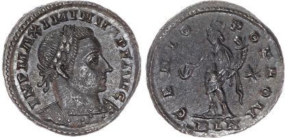 Maximinus II AE Follis