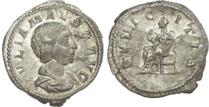 Julia Maesa (grandmother of Elagabalus), Silver Denarius