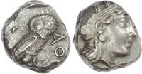 Attica, Athens, Silver Tetradrachm