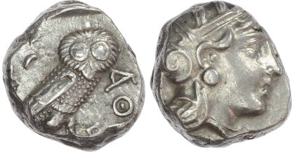 Attica, Athens, Silver Tetradrachm