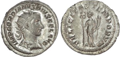 Gordian III, Silver Antoninianus
