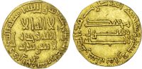 Abbasid, al-Mahdi (AH 158-169 / 775-785 AD), gold Dinar