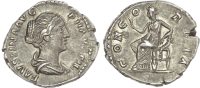 Faustina Junior, Silver Denarius