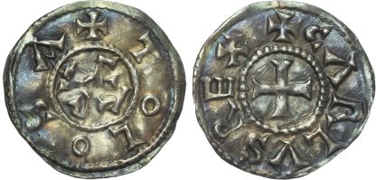 France, Carolingians, Charles le Chauve (840-877), silver Denier