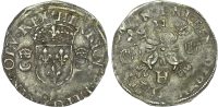 France, Henry II (1547-1559), silver Douzain aux Croissants