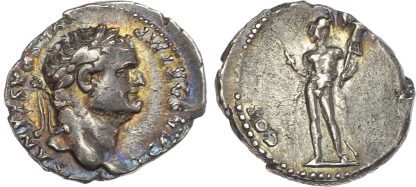 Vespasian , Silver Denarius