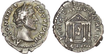 Antoninus Pius, Silver Denarius
