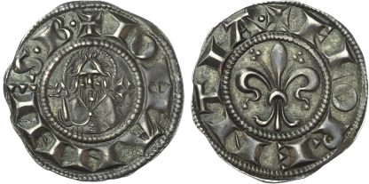Italy, Florence, Republic (1189‑1532), silver Fiorino nuovo da 12 Denari