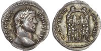 Diocletian, Silver Argenteus