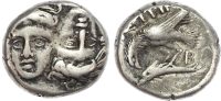 Moesia, Istros, Silver Drachm