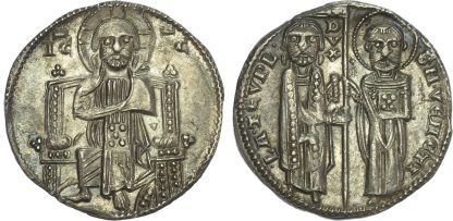Italy, Venice, Jacopo Tiepolo (1229-1249), silver Grosso
