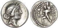 Julius Caesar, Silver Denarius, Silver Denarius