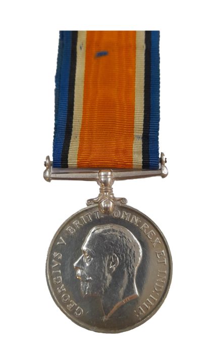 The Casualty British War Medal awarded to Driver Charles Henry George Hillier