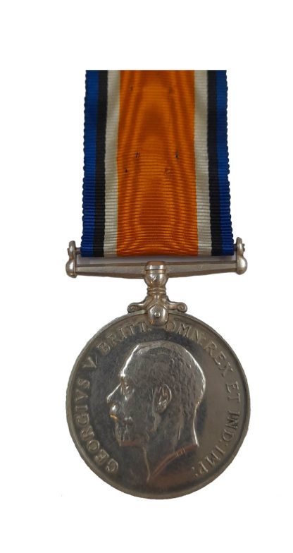 The Casualty British War Medal awarded to Serjeant Thomas Cheers, 11th Battalion The Cheshire Regiment