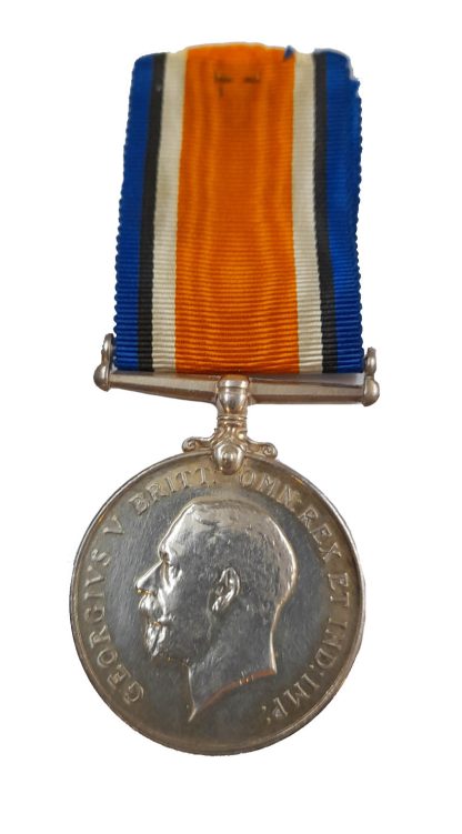 The British War Medal to Private Samuel Ivey 2nd Battalion Royal Inniskilling Fusiliers