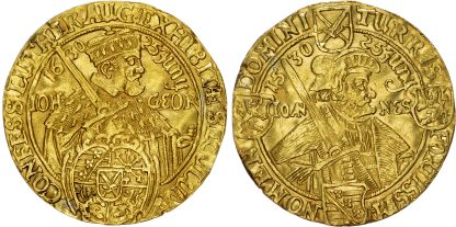 Germany, Saxony, Johann Georg I (1611-1656), gold 2 Ducats, 1630