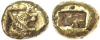 Kingdom of Lydia, Time of Alyattes - Kroisos (c. 620-539 BC) Electrum Trite