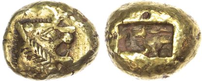 Kingdom of Lydia, Time of Alyattes - Kroisos (c. 620-539 BC) Electrum Trite