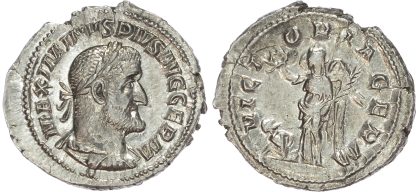 Maximinus Thrax (AD 235-238) Silver Denarius