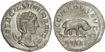 Otacilia Severa (wife of Philip I) Silver Antoninianus
