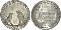 Italy, Venice , Alvise IV Mocenigo (1763-1778), silver Osella, 1766