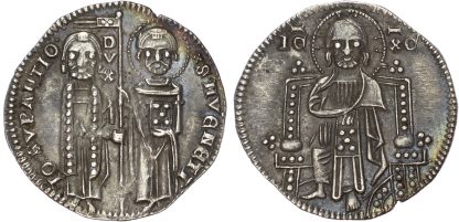 Italy, Venice , Giovanni Soranzo (1312-1328), silver Grosso