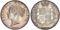 Victoria (1837-1901), Young Head Coinage (1838-1887), AR Halfcrown, type A⁴, 1842.