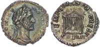 Antoninus Pius (AD 138-161) Silver Denarius
