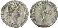 Domitian (AD 81-96) Silver Denarius